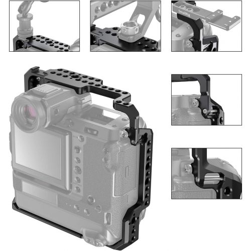  SMALLRIG Cage for Fujifilm GFX 100 with Cold Shoe and Strap Slot CCF2370