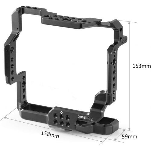  SmallRig X-T3 Cage for Fujifilm X-T3 with Battery Grip, Cage with 2 Fixing Points for Fujifilm X-T3 2229