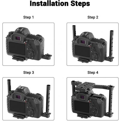  SMALLRIG VersaFrame DSLR Camera Medium Cage for Canon/Nikon/Sony ? 1584