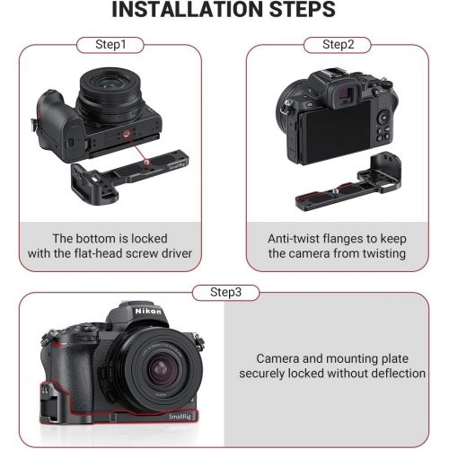  SmallRig Mounting Plate for Nikon Z50 Camera LCN2525