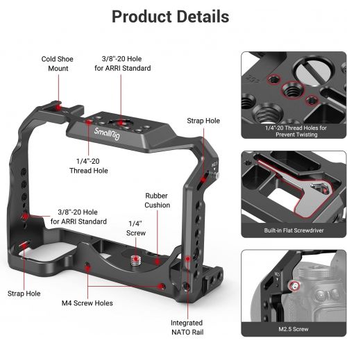  SmallRig Cage for Nikon Z5/Z6/Z7/Z6II/Z7II Camera 2926