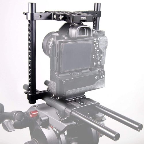  SMALLRIG Professional Camera Cage for Canon, for Nikon, for Sony, for Panasonic GH3/GH4 with Battery Grip-1750