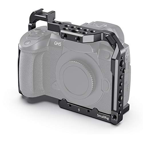  SmallRig GH5 GH5S Cage for Panasonic Lumix Camera and DMW-XLR1 (Upgraded Version)-CCP2646