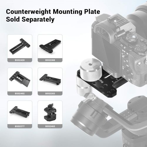  SMALLRIG Removable Counterweight 200g for DJI Ronin S / Ronin RS 2 / Ronin-SC / Ronin RSC 2 and Zhiyun Gimbal Stabilizers ? 2285