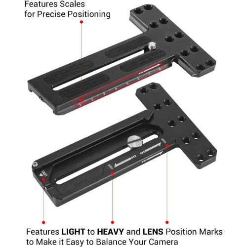  SMALLRIG Counterweight Mounting Plate for DJI Ronin SC Gimbal - BSS2420