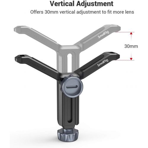  SMALLRIG Camera Extended Lens Support Bracket Height Adjustable Only for DJI RS 2 / RS2 Gimbal - 2850