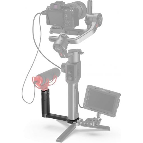  SMALLRIG Aluminum Side Handle Compatible with DJI Ronin-S/SC & ZHIYUN Crane 2S/2/V2 & MOZA Air 2/AirCorss 2 Gimbals - 2786