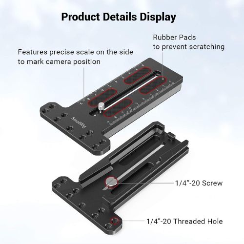  SMALLRIG Counterweight Mounting Dovetail Plate for DJI Ronin S Gimbal - BSS2308