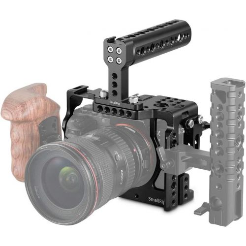  SMALLRIG A7S II Cage Kit with Top Handle and HDMI Cable Clamp for Sony a7ii a7rii a7sii - 2014D