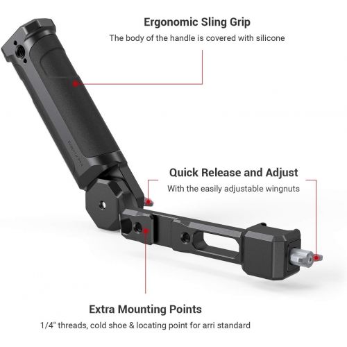  SMALLRIG Adjustable Handle Sling Handgrip for DJI RS 2 / RSC 2 Gimbal Handheld Stabilizer - 3028