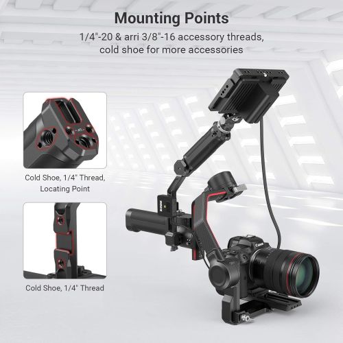  SMALLRIG Adjustable Handle Sling Handgrip for DJI RS 2 / RSC 2 Gimbal Handheld Stabilizer - 3028