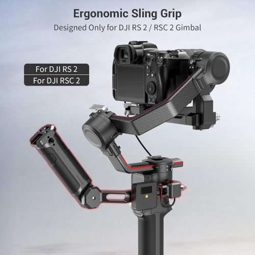  SMALLRIG Adjustable Handle Sling Handgrip for DJI RS 2 / RSC 2 Gimbal Handheld Stabilizer - 3028