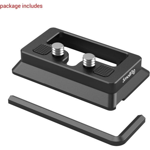  SMALLRIG Quick Release Plate for Arca-Type Standard Compatible with DJI RS 2 and RSC 2 (RS2 / RSC2) Gimbal - 3154