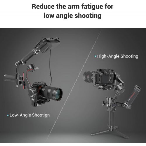  SMALLRIG Sling Handgrip for DJI RS2 and RSC2 Gimbal (DJI RS 2 & RSC 2), Silicone Grip with Built-in Allen Wrench - 3161