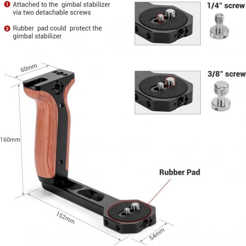  SmallRig Wooden Side Handle + Magic Arm