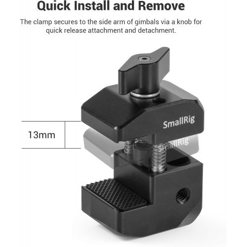  SmallRig Counterweight & Mounting Clamp Kit for DJI Ronin-S/Ronin-SC and Zhiyun Weebill/Crane Series Gimbals BSS2465