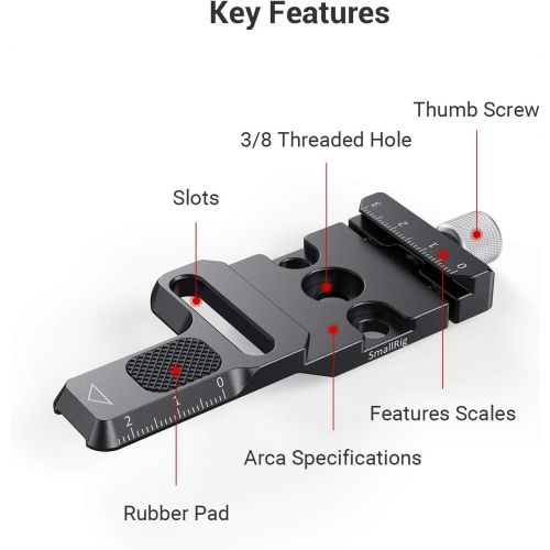  SmallRig Quick Release Clamp for Arca for Zhiyun Crane M2 DPC2508