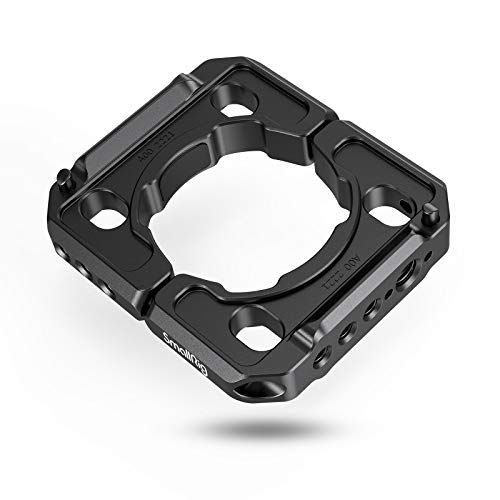  SMALLRIG Rod Clamp Ring Extension Mounting Ring Compatible with DJI Ronin S Gimbal Stabilizer for DSLR Camera w/NATO Rail, 1/4 Threaded Holes and 3/8 Locating Holes for ARRI Standa