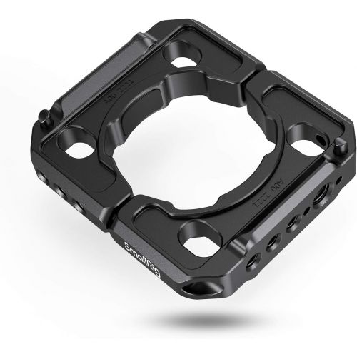  SMALLRIG Rod Clamp Ring Extension Mounting Ring Compatible with DJI Ronin S Gimbal Stabilizer for DSLR Camera w/NATO Rail, 1/4 Threaded Holes and 3/8 Locating Holes for ARRI Standa