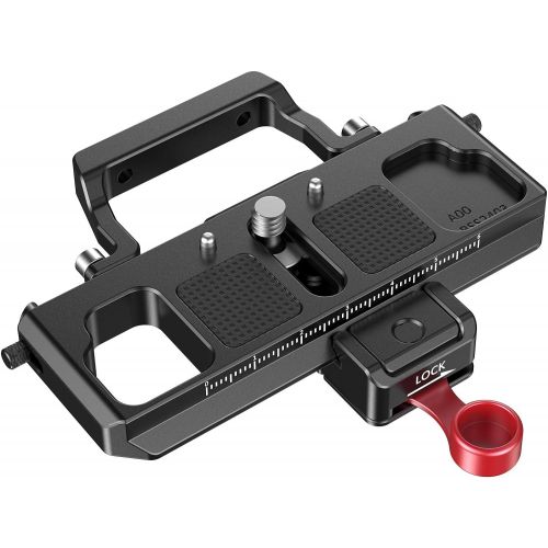  SMALLRIG Offset Plate Kit for BMPCC 4K and 6K Compatible with DJI Ronin S Zhiyun Crane 2 Moza Air 2 - BSS2403