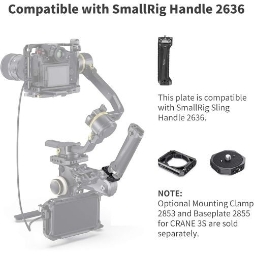  SmallRig Mounting Plate for ZHIYUN Crane 3S Handheld Stabilizer 2854