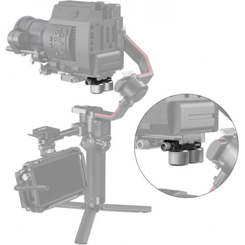  SMALLRIG Counterweight Kit Compatible with DJI RS2/RSC2 and Zhiyun Crane 2S/3S/Weebill S and Moza Air 2/AirCross 2 Gimbal Stabilizers - 3125