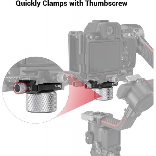  SMALLRIG Counterweight Kit Compatible with DJI RS2/RSC2 and Zhiyun Crane 2S/3S/Weebill S and Moza Air 2/AirCross 2 Gimbal Stabilizers - 3125