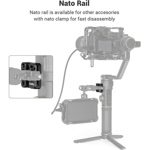  SmallRig Side Mounting Plate for ZHIYUN Crane 2S Handheld Stabilizer 2995