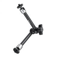 SMALLRIG 9.5 inch Adjustable Articulating Magic Arm with Both 1/4 Thread Screw for LCD Monitor/LED Lights - 2066