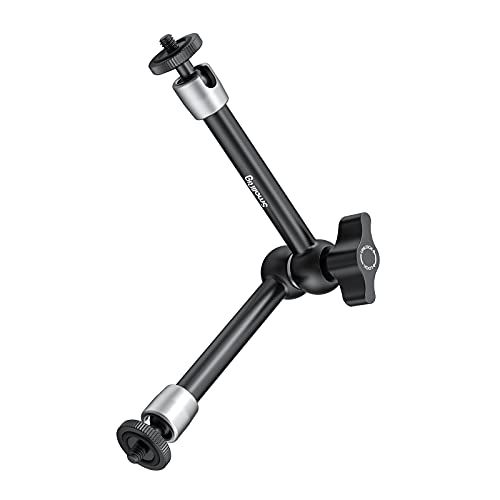  SMALLRIG 9.5 inch Adjustable Articulating Magic Arm with Both 1/4 Thread Screw for LCD Monitor/LED Lights - 2066