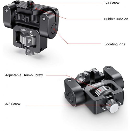  SMALLRIG Monitor Mount EVF Holder Support with Locating Pins for ARRI Standard - 2174