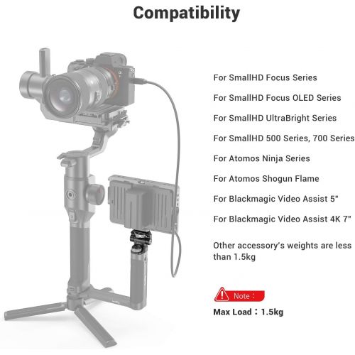  SmallRig Swivel and Tilt Adjustable Monitor Mount with Locating Mount for ARRI - 2903