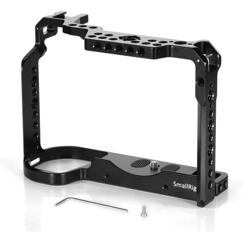  SmallRig Camera Cage for Panasonic Lumix DC-S1 and S1R with Cold Shoe and NATO Rail CCP2345