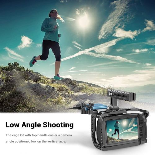  [아마존베스트][Updated] SMALLRIG Camera Cage Kit for Blackmagic Design Pocket Cinema Camera 4K & 6K, Compatible with BMPCC 4K & 6K - KCVB2419