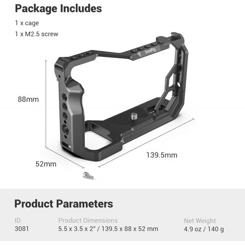  [아마존베스트]SMALLRIG Camera Cage for Sony Alpha 7C A7C (ILCE7C) Camera - 3081