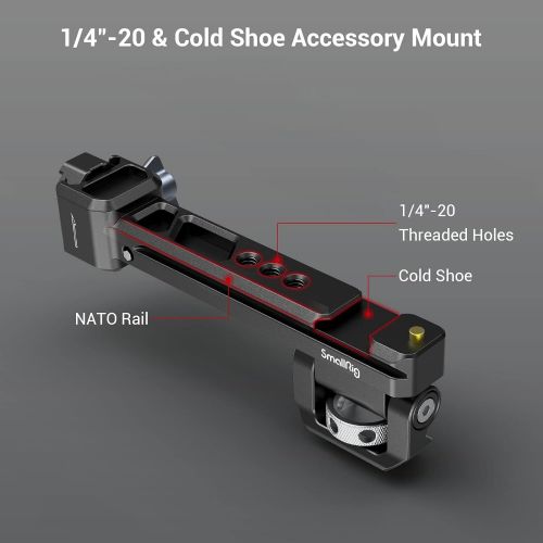  [아마존베스트]SMALLRIG Adjustable Camera Monitor Mount for DJI Ronin-S/Ronin-SC/Zhiyun Crane 3/Weebill Lab - BSE2386