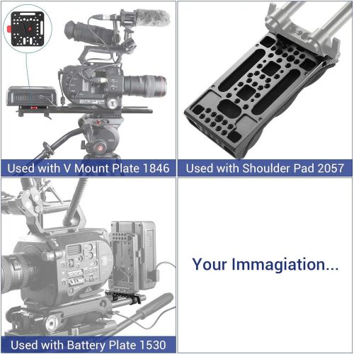  [아마존베스트]SMALLRIG Plates and Rod Clamps