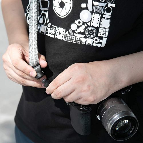  SmallRig Camera Straps Quick Release & Safety Tether, Adjustable Camera Neck Strap, Safe Quick Release Camera Strap for Men/Womem-2793