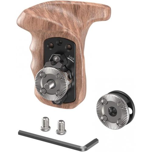  SmallRig SMALLRIG Right Side Wooden Grip with Rosette Bolt-On Mount - 2083