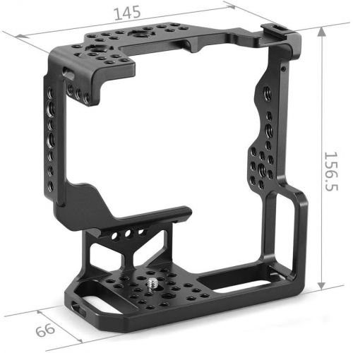  SmallRig SMALLRIG Camera Cage for Sony A7R IIIA7 III with VG-C3EM Vertical Battery Grip wCold Shoe, NATO Rail and 38 Locating Holes for ARRI Standard - 2176