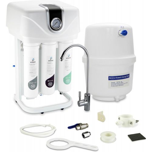  [아마존베스트]Smardy PRO 190 Quick Change Reverse Osmosis Water Filter 5 Stage - Quick Change Filter