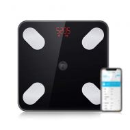 SMARTAKE XF Scales Body Fat Scale - Digital Body Fat Bathroom Scale with BMI high Precision Intelligent Weight Scale Body Composition Analyzer and Smart Phone APP Professional Gym Bathroom