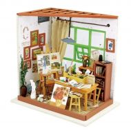 SMARTH DIY Dollhouse Miniature Doll House Furniture Wooden Dollhouse Kits for Doll Toys for Children Girls Gift for Dropshipping (DG103)