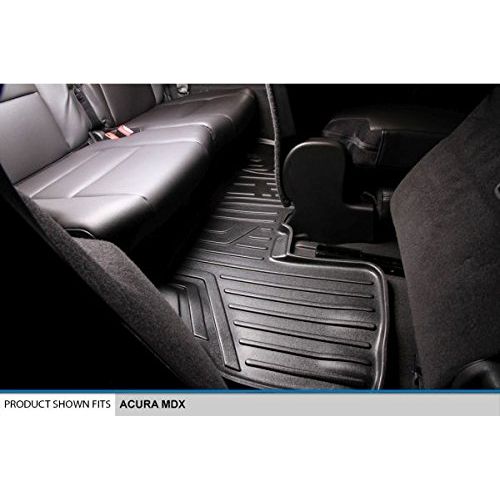  SMARTLINER MAXLINER Floor Mats 3rd Row Liner Black for 2007-2013 Acura MDX