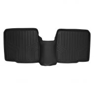 SMARTLINER MAX LINER B0082 Custom Fit Floor Mats Liner Black for 2011-2019 Ford Explorer Without 2nd Row Center Console