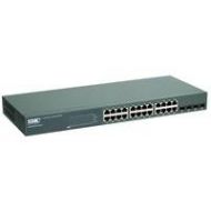 SMC Networks SMCGS24C-Smart 101001000Mbps Smart 24 Ports with Jumbo Frame Support Rack Mountable Internal Power Switches