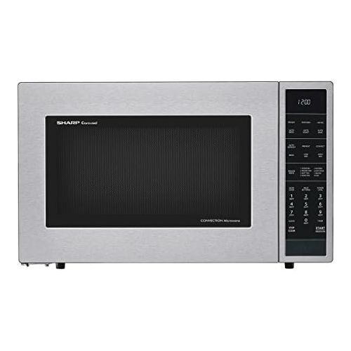  Sharp 1.5 Cu. Ft. 900W Convection Microwave Oven, Stainless Steel