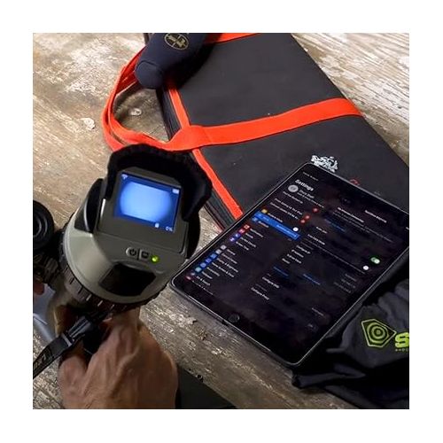  SME Spot Shot Shooting Universal Adjustable Wireless Live Streaming HD Video Wi-Fi Spotting Scope Camera with LCD Screen Carry Pouch Included