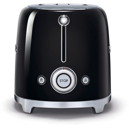 스메그 Smeg 2-Slice Toaster-Black