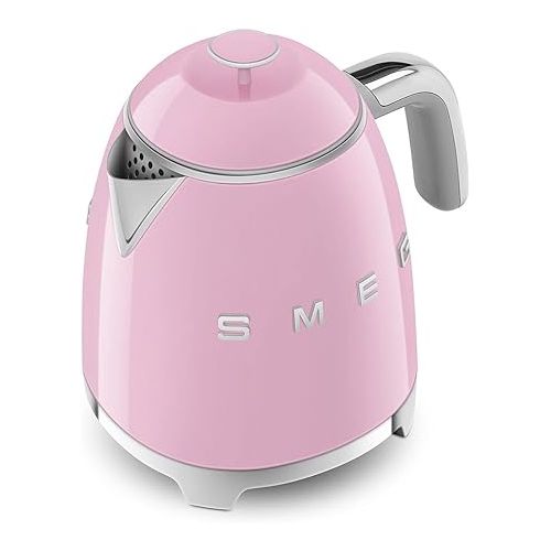 스메그 Smeg Pink 50's Retro Style Electric Mini Kettle